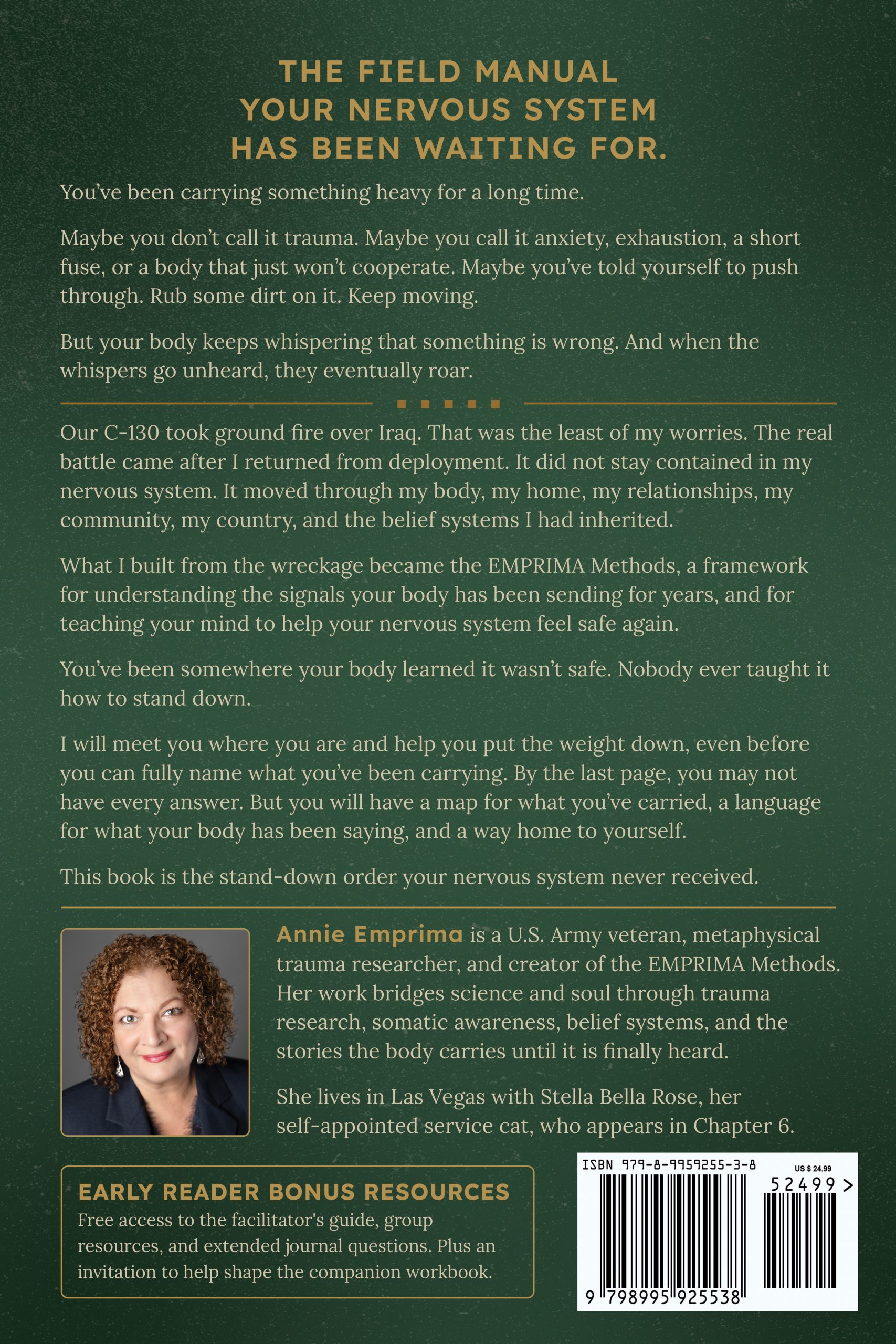 Trauma Whispers Before It Roars back cover